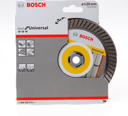 Bosch - Diamantdoorslijpschijf Best for Universal Turbo 125 x 22,23 x 2,2 x 12 mm