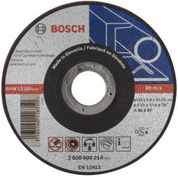 Bosch - Doorslijpschijf recht Expert for Metal AS 46 S BF, 115 mm, 22,23 mm, 1,6 mm