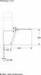 Bosch DWK85DK60 - Serie 2 - Afzuigkap - 80 cm