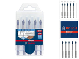 Bosch Expert HEX-9 HardCeramic boorset - 5-delig tegelboorset