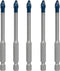 Bosch Expert HEX-9 HardCeramic boorset - 5-delig tegelboorset