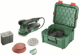 BOSCH GROEN PEX 300 AE EXCENTER SCHUURMACHINE | 200W | ACCESSOIRES + SYSTEMBOX - 06033A3006