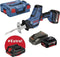 Bosch GSA 18 V-LI C 18V Li-Ion accu reciprozaag set in L-Boxx (2x 5.0Ah & 1x 4.0 ProCORE accu) - snelwissel