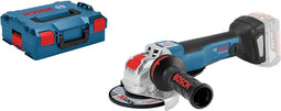 Bosch GWX 18 V-10 PC 18V Li-Ion accu X-LOCK Haakse slijper body in L-Boxx - 125mm - koolborstelloos - Simply Connected