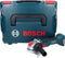 Bosch GWX 18V-10 18V Li-Ion accu X-LOCK haakse slijper body in L-Boxx - 125mm - koolborstelloos