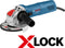 Bosch GWX 750-125 X-LOCK Haakse slijper - 750 W - 125 mm