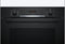 Bosch HBA572BB3F - Serie 4 - Inbouwoven - 71 l - Eenvoudig te reinigen: pyrolyse + hydrolyse - Zwart