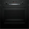 Bosch HBG536EB3 - Serie 4 - Inbouwoven - 71 l - Eenvoudig te reinigen: hydrolyse + Eco Clean Direct - Zwart
