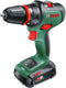 Bosch Home and Garden AdvancedDrill 18 Accu-schroefboormachine 18 V 2 snelheden Incl. accu, Incl. koffer, Incl. lader