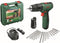 Bosch Home and Garden EasyImpact 1200 Accu-klopboormachine Incl. 2 accus, Incl. accessoires, Incl. koffer