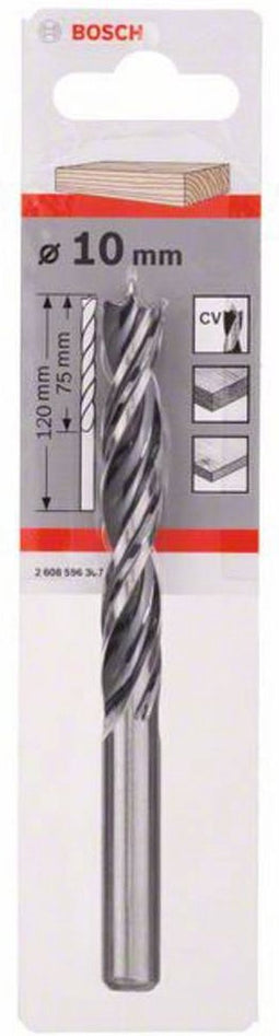 Bosch - Houtspiraalboren Standard 10 x 80 x 120 mm, d 10 mm