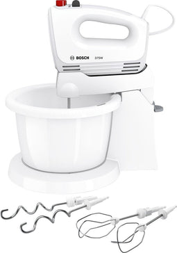 Bosch MFQ2600W CleverMixx - Handmixer - Incl mengkom - 375W - Wit