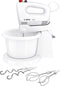 Bosch MFQ2600W CleverMixx - Handmixer - Incl mengkom - 375W - Wit