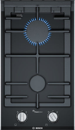 Bosch PRB3A6B70 hob Black Built-in Gas 2 zone(s)
