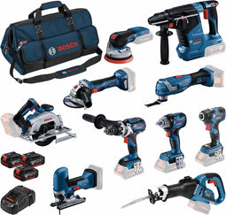 Bosch Professional 10 Toolkit 18V