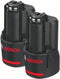 Bosch Professional - Accu 108V 2.0Ah Li-Ion | Duopack