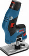 Bosch Professional - Accu kantenfreesmachine GKF 12V-8 2x 3,0 Ah + lader GAL 1230 CV