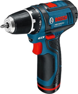 Bosch Professional Accuschroefboormachine GSR 12V-15, met 2 x 2,0 Ah Li-ion accu - in karton doos