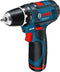 Bosch Professional Accuschroefboormachine GSR 12V-15, met 2 x 2,0 Ah Li-ion accu - in karton doos