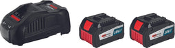 Bosch Professional GBA 18V Accu en lader starterset - Met 2x GBA 18V 6,3 Ah Eneracer accu's + GAL 1880 CV lader
