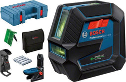Bosch Professional GCL 2-50 G Kruislijnlaser Groen + DK 10 Plafondklem in Koffer - 0601066M02