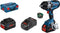 Bosch Professional GDS 18V-1000 C Slagmoeraanzetter - BITURBO - Met 2x 18 V accu's (8.0 Ah) en lader