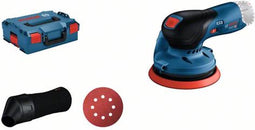 Bosch Professional GEX 12V-125 Accu Excenterschuurmachine 12V Basic Body in L-Boxx - 0601372100