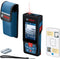 Bosch Professional GLM 150-27 C - Laser afstandsmeter - Meetbereik 150 m - Inclusief Micro USB Kabel - Handlus - Opbergetui