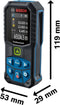 Bosch Professional GLM 50-27 CG - Laser afstandmeter - 50 meter - Inclusief Batterijen - Handlus - Opbergetui