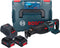 Bosch Professional GSA 18V-28 Reciprozaag - BITURBO - Met 2x 18V accu's (5.5 Ah) en lader - Met 2x zaagblad - in L-Boxx