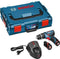 Bosch Professional GSB 12V-15 - Accu Schroefklopboormachine - Incl 2 GBA 12V x Accu (2.0 Ah) - GAL 12V-40 Lader - Holster - L-Boxx