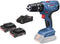 Bosch Professional GSB 18V-21 Accu klopboor-/schroefmachine - Met 2x 18V accu - Incl. koffer