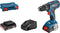 Bosch Professional - GSB 18V-28 - Cordless Combi Driver - Battery & Case Set