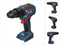 Bosch Professional GSB 18V-55 accu-klopboorschroefmachine - Losse Body (geleverd zonder accu en lader)