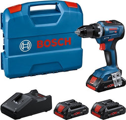 Bosch Professional GSR 18V-55 Accu Schroefboormachine 18V 3 x ProCore 4.0Ah in L-Case - 0615A5002P