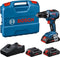 Bosch Professional GSR 18V-55 Accu Schroefboormachine 18V 3 x ProCore 4.0Ah in L-Case - 0615A5002P