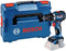 Bosch Professional GSR 18V-90 C Accu Schroefboormachine Bluetooth 18V Basic Body in L-Boxx - 06019K6002