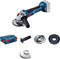 Bosch Professional GWS 18V-10 - Haakse slijper - 18V - 125 mm - incl. koffer - Zonder accu