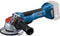 Bosch Professional GWX 18V-10 P Accu Haakse Slijper 125mm 18V X-LOCK Basic Body - 06019J4200