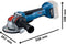 Bosch Professional GWX 18V-10 P Accu Haakse Slijper 125mm 18V X-LOCK Basic Body in L-Boxx - 06019J4201