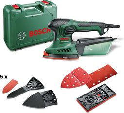 Bosch PSM 200 AES Multischuurmachine - 5 schuurbladen - 200 W