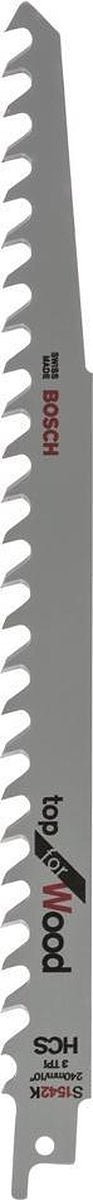 Bosch - Reciprozaagblad S 1542 K Top for Wood