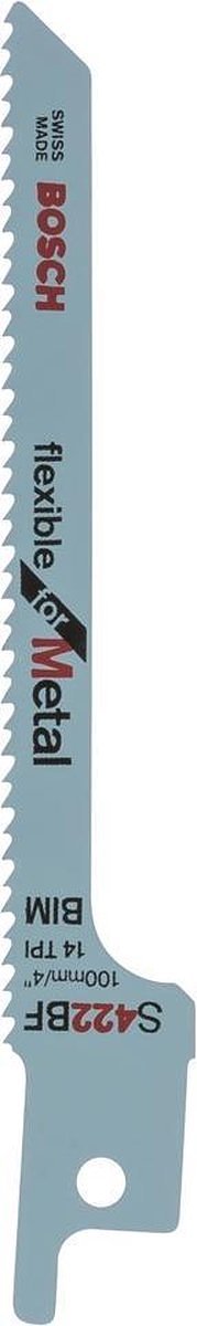 Bosch - Reciprozaagblad S 422 BF Flexible for Metal - 5 stuks