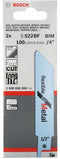 Bosch - Reciprozaagblad S 522 BF Flexible for Metal