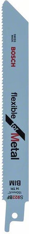 Bosch - Reciprozaagblad S 922 BF Flexible for Metal - 100 stuks