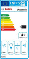 Bosch Serie 2 DFL063W56 Afzuigkap 328 m³/uur Semi-inbouw (uittrekbaar) Metallic C