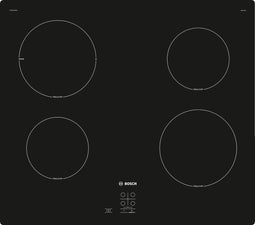 Bosch Serie 2 PUG61RAA5E kookplaat Zwart Ingebouwd 60 cm Inductiekookplaat zones 4 zone(s)