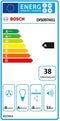 Bosch Serie 4 DFS097A51 Afzuigkap Semi-inbouw (uittrekbaar) Metallic 397 m³/uur A