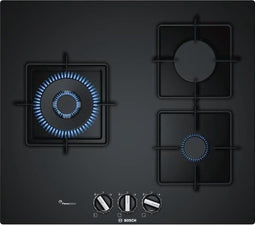 Bosch Serie 6 PPC6A6B10 kookplaat Zwart Ingebouwd 60 cm Gaskookplaat 3 zone(s)