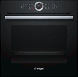 Bosch Serie 8 HBG635BB1 Electrisch 71l A+ Zwart, Roestvrijstaal oven